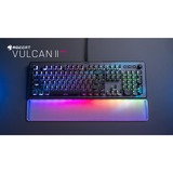 Roccat Vulcan II Max, Gaming-Tastatur schwarz, DE-Layout, TITAN II Optical Red