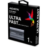 ADATA SE880 1 TB, Externe SSD grau, USB-C 3.2 Gen 2x2 (20 Gbit/s)