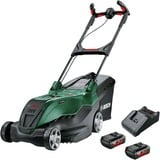 Bosch Akku-Rasenmäher AdvancedRotak 36V-40-650, 36Volt grün/schwarz, 2x Li-Ionen Akku 2,0Ah, POWER FOR ALL