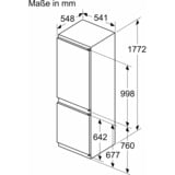 Bosch KIN86VSE0 Serie 4, Kühl-/Gefrierkombination 