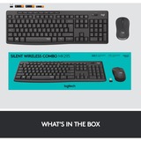 Logitech MK295, Desktop-Set graphit, DE-Layout