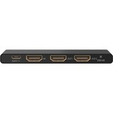 goobay HDMI Splitter 1 auf 2 (4K @ 60Hz) schwarz