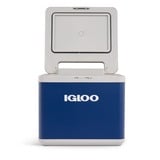 Igloo IH45 AC/DC Hybrid-Kühlbox dunkelblau/weiß