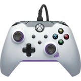 PDP Wired Controller - Fuse White, Gamepad weiß/lila, für Xbox Series X|S, Xbox One, PC