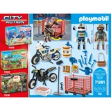 PLAYMOBIL 71381 City Action Starter Pack Polizei, Konstruktionsspielzeug 