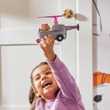 Spin Master Paw Patrol - Helikopter mit Skye-Figur, Spielfahrzeug grau/rosa