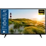 Telefunken XF40SN550S, LED-Fernseher 100 cm (40 Zoll), schwarz, FullHD, Triple Tuner, SmartTV, HDR