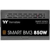 Thermaltake SMART BM3 850W, PC-Netzteil schwarz, 1x 12VHPWR, 4x PCIe, Kabel-Management, 850 Watt