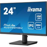 iiyama ProLite XU2492HSU-B6, LED-Monitor 61 cm (24 Zoll), schwarz (matt), FullHD, AMD Free-Sync, IPS