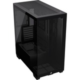 Corsair 3500X, Tower-Gehäuse schwarz, Tempered Glass