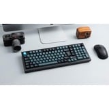 Keychron Q5 Pro, Gaming-Tastatur schwarz/blaugrau, DE-Layout, Keychron K Pro Red, Hot-Swap, Aluminiumrahmen, RGB