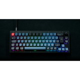 Keychron V2, Gaming-Tastatur schwarz/blaugrau, DE-Layout, Keychron K Pro Brown, Hot-Swap, RGB