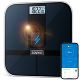 Renpho Elis Solar 2, Waage schwarz, Bluetooth. WLAN