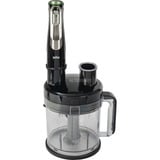 Braun MultiQuick 9 Stabmixer MQ 9195XLI edelstahl/schwarz, 1.200 Watt, mit Küchenmaschinen-Aufsatz, Zerkleinerer, Schneebesen