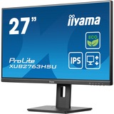 iiyama ProLite XUB2763HSU-B1, LED-Monitor 69 cm (27 Zoll), schwarz (matt), FullHD, IPS, AMD Free-Sync, 100Hz Panel