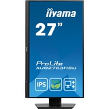 iiyama ProLite XUB2763HSU-B1, LED-Monitor 69 cm (27 Zoll), schwarz (matt), FullHD, IPS, AMD Free-Sync, 100Hz Panel