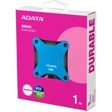 ADATA SD620 512 GB, Externe SSD blau, Micro-USB-B 3.2 Gen 2 (10 Gbit/s)