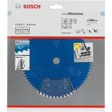 Bosch Kreissägeblatt Expert for Aluminium, Ø 160mm, 52Z Bohrung 20mm, für Handkreissägen