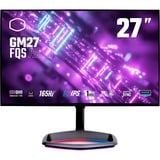 Cooler Master GM27-FQS, Gaming-Monitor 69 cm (27 Zoll), schwarz, WQHD, IPS, HDMI, DP, USB-C, 165Hz Panel