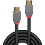 Lindy High Speed HDMI Kabel, Anthra Line schwarz, 3 Meter