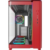 Montech KING 95 PRO, Tower-Gehäuse rot, Tempered Glass x 2