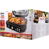 Ninja Foodi MAX PRO Grill & Heißluftfritteuse AG651EU, Elektrogrill schwarz/grau, 2.460 Watt