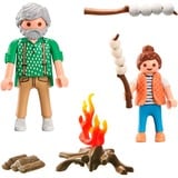 PLAYMOBIL 71513 City Life Lagerfeuer mit Marshmallows, Konstruktionsspielzeug 