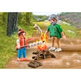 PLAYMOBIL 71513 City Life Lagerfeuer mit Marshmallows, Konstruktionsspielzeug 