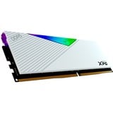 ADATA DIMM 16 GB DDR5-5200  , Arbeitsspeicher weiß, AX5U5200C3816G-CLARWH, XPG LANCER RGB, INTEL XMP