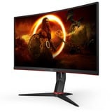 AOC GAMING CQ27G2S/BK, Gaming-Monitor 69 cm (27 Zoll), schwarz, QHD, VA, Adpative-Sync, 165Hz Panel