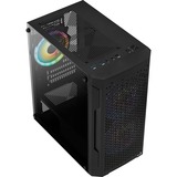 Aerocool Trinity Mini-G-BK-v3, Tower-Gehäuse schwarz