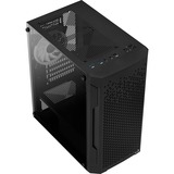 Aerocool Trinity Mini-G-BK-v3, Tower-Gehäuse schwarz