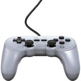 8BitDo Pro 2 Wired PS, Gamepad grau