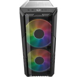 Cooler Master HAF 500 Black, Tower-Gehäuse schwarz, Tempered Glass