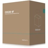 DeepCool CG530 4F , Tower-Gehäuse schwarz, Tempered Glass x 2