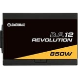 Enermax Revolution D.F.12 850W, PC-Netzteil schwarz, 1x 12-Pin GPU Anschluss, 3x PCIe, Kabelmanegement, 850 Watt