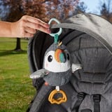 Fisher-Price Flatter Tukan To-Go, Kuscheltier grau/weiß