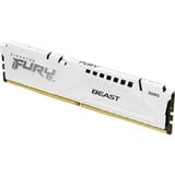 Kingston FURY DIMM 32 GB DDR5-6000, Arbeitsspeicher weiß, KF560C30BW-32, Fury Beast, INTEL XMP