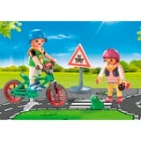 PLAYMOBIL 71332 City Life Fahrradparcours, Konstruktionsspielzeug 