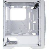 RAIJINTEK SILENOS MS, Tower-Gehäuse weiß, Version ohne Lüfter, Tempered Glass