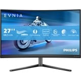 Philips Evnia 27M2C5200W, Gaming-Monitor 68.6 cm (27 Zoll), anthrazit, Full-HD, Adaptive Sync, HDMI, DisplayPort, HDR, Curved, 280Hz Panel