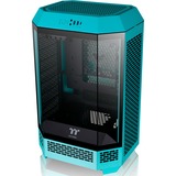 Thermaltake The Tower 300 , Tower-Gehäuse türkis, Tempered Glass