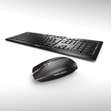 CHERRY STREAM DESKTOP, Desktop-Set schwarz, EU-Layout (QWERTY), Cherry SX-Scherentechnologie