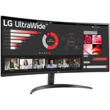 LG 34WR50QK-B, LED-Monitor 86.4 cm (34 Zoll), schwarz, QHD, VA, Curved, HDR10, 100Hz Panel