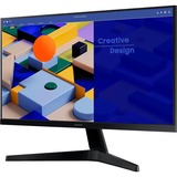 SAMSUNG Essential S24C314EAU, LED-Monitor 61 cm (24 Zoll), schwarz, FullHD, IPS, 75 Hz, AMD Free-Sync