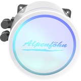 Alpenföhn Gletscherwasser 360 White RGB 360mm, Wasserkühlung weiß