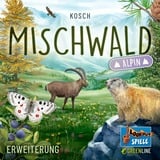 Asmodee Mischwald - Alpin, Kartenspiel Erweiterung