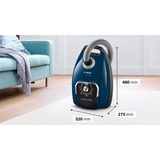 Bosch Serie 8 | BGL8XPERF, Bodenstaubsauger blau