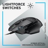 Logitech G502 X, Gaming-Maus schwarz, HERO 25K