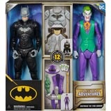 Spin Master Batman Adventures - Batman vs The Joker, Spielfigur 2er Set, 30 cm